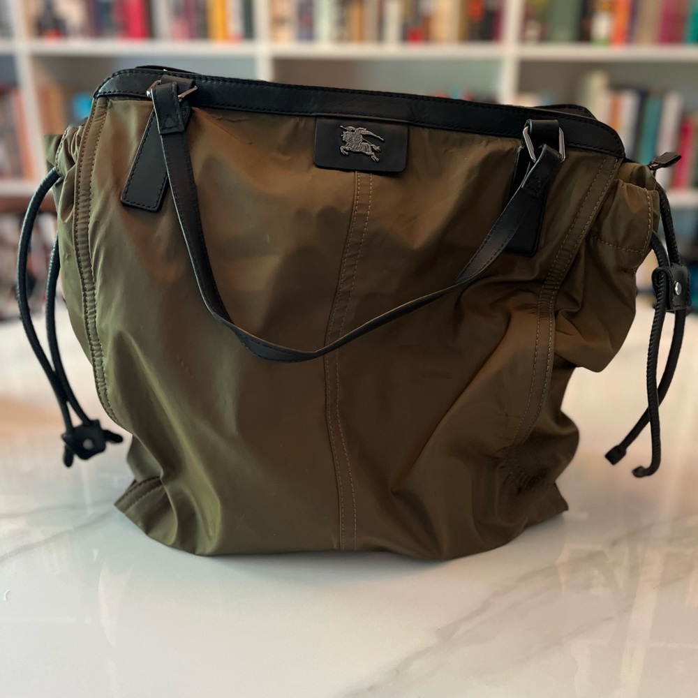 Burberry Buckleigh Nylon Tote